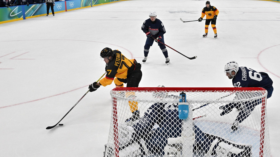 Deutsche Eishockey-Männer im olympischen Viertelfinale