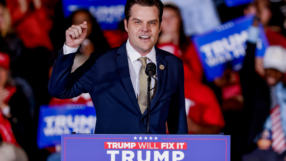 Matt Gaetz - Hardliner im Justizministerium?