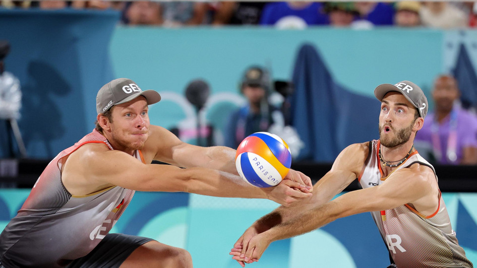 Beachvolleyballer Ehlers/Wickler trösten sich mit Silber