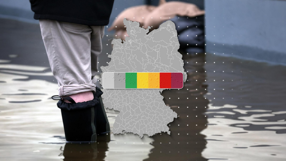 Wo es aktuell Hochwasser-Warnungen in Deutschland gibt