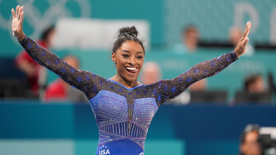 Simone Biles gewinnt zweites Gold in Paris