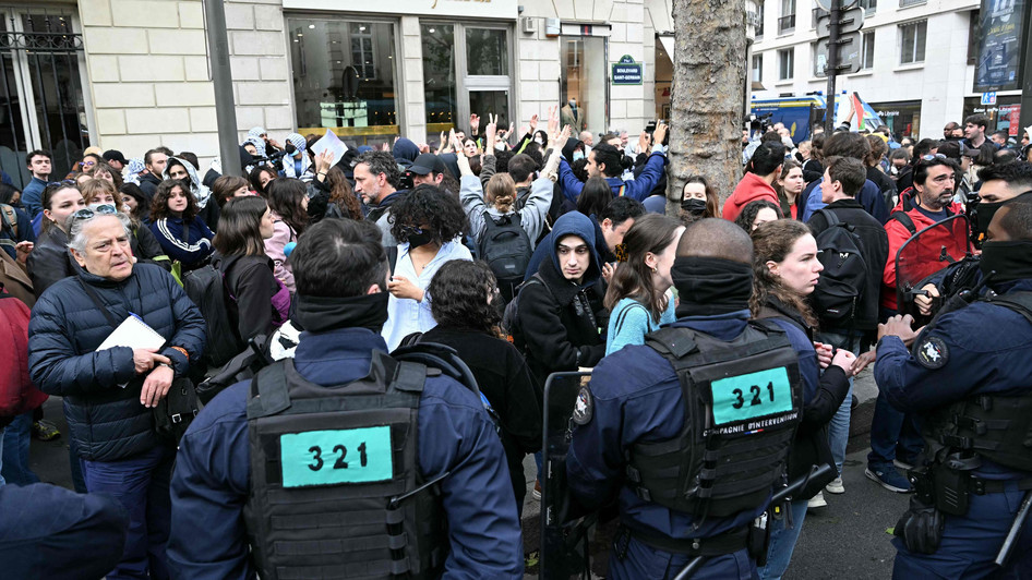 Paris: Warum Studenten für Gaza protestieren