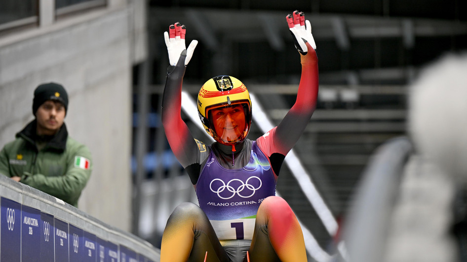 Julia Taubitz rodelt zu ihrem ersten Olympia-Gold