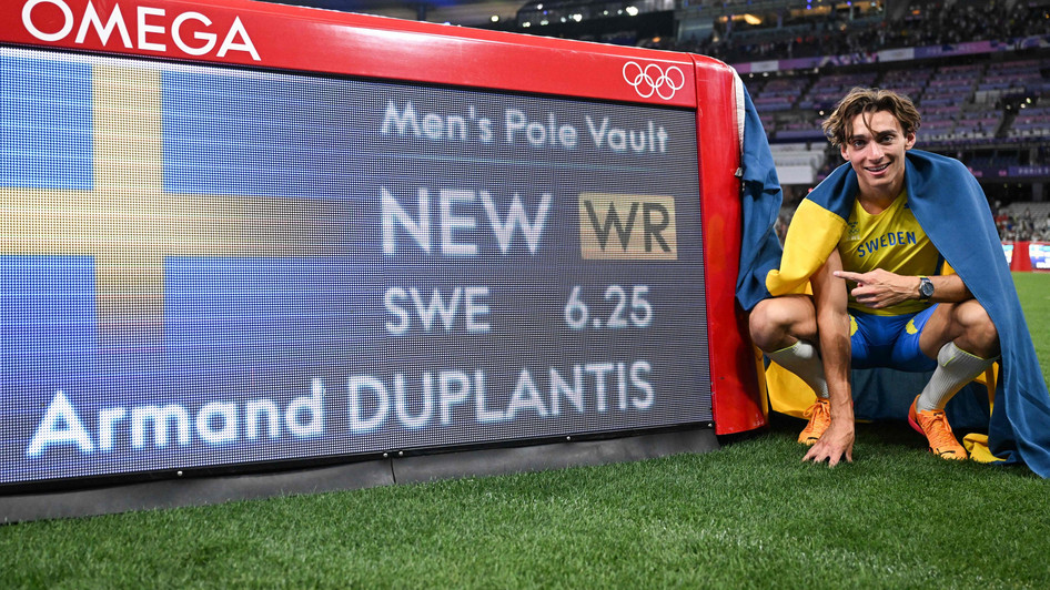 Duplantis mit Weltrekord zu Gold